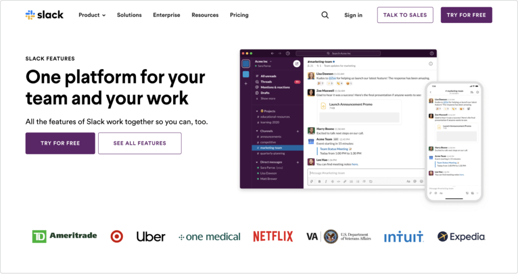 Slack remote employee onboarding tool